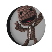 (LBP Sackboy_3150) Spare Tire Cover for RV Trailer, Waterproof Wheel Covers Protectors Camper Fit for Jeep Wrangler Rv SUV Van Truck Travel Vehicle / 14 15 16 17 Inch
