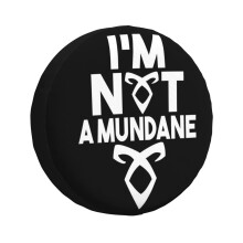 (Not A Mundane V2_2272) Spare Tire Cover for RV Trailer, Waterproof Wheel Covers Protectors Camper Fit for Jeep Wrangler Rv SUV Van Truck Travel Vehicle / 14 15 16 17 Inch
