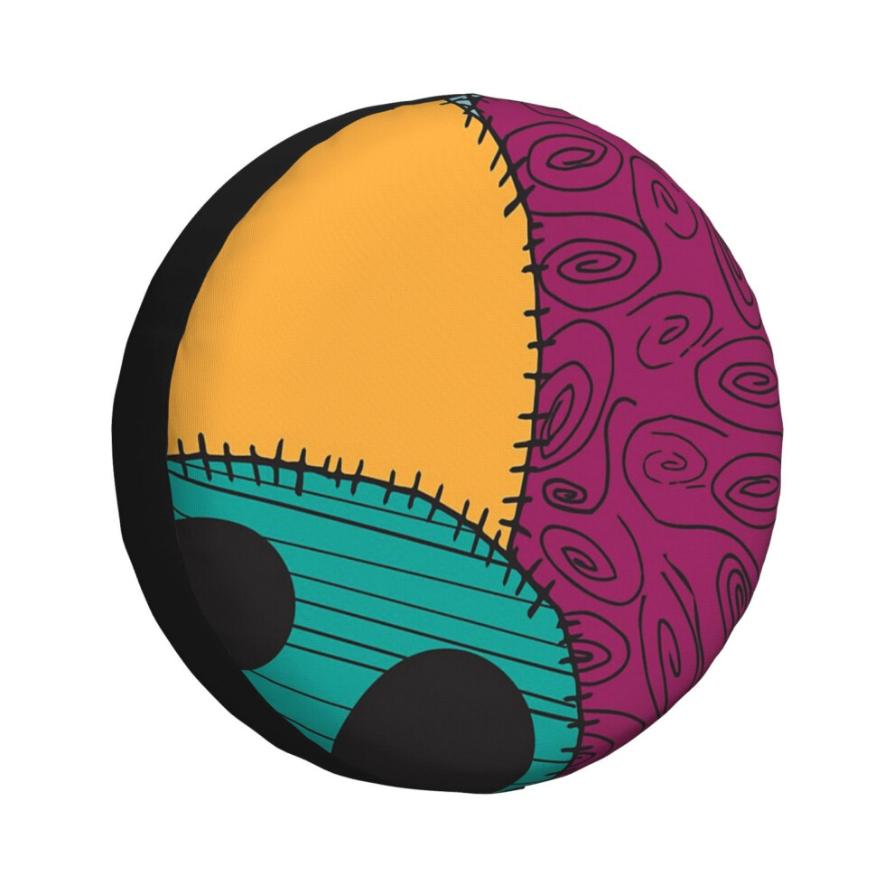 (Nightmare Before Christmas Sally Pattern_4212) Spare Tire Cover For Rv Trailer, Waterproof Wheel Covers Protectors Camper Fit For Jeep Wrangler Rv Su 6931076131319