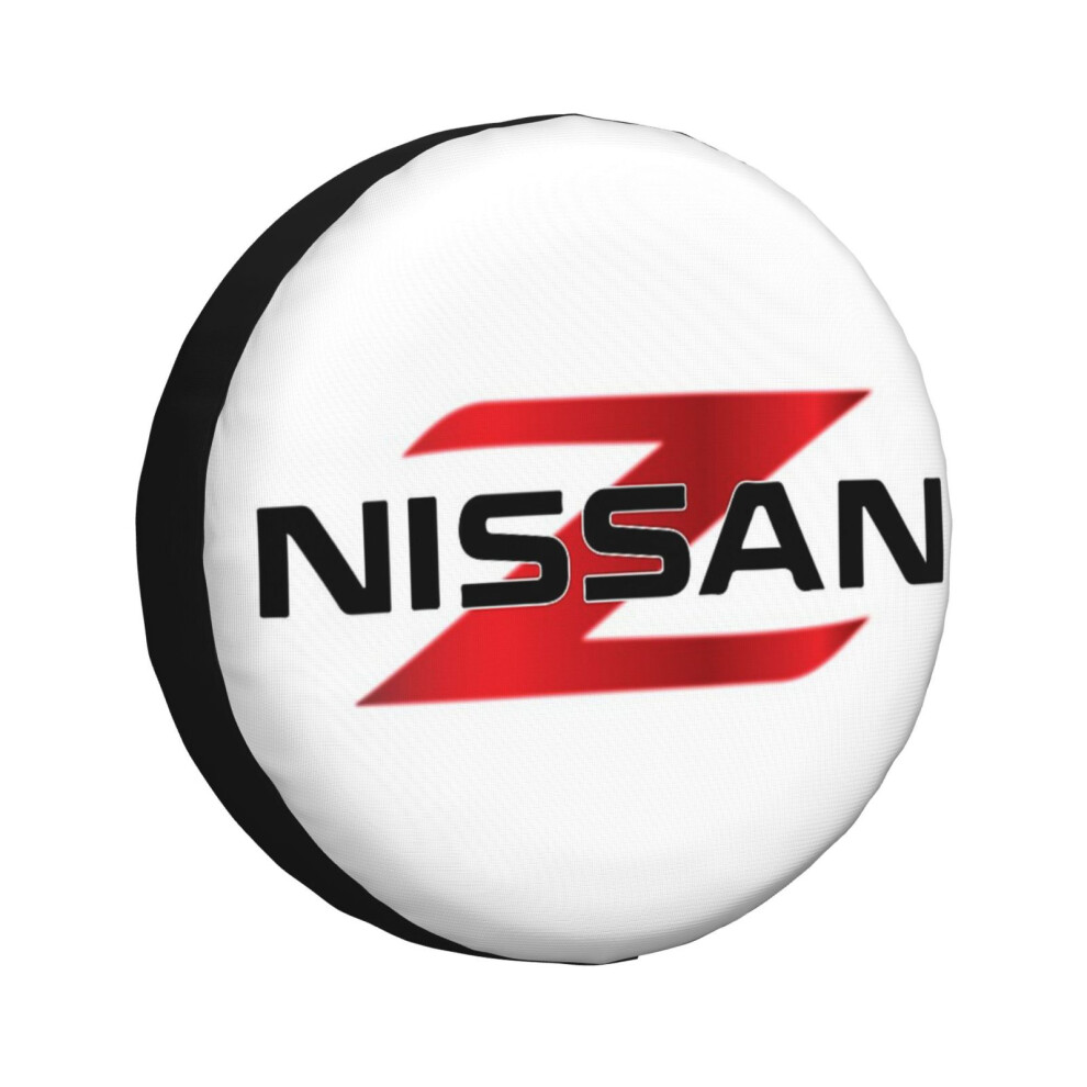 (Nissan Z Logo_5323) Spare Tire Cover for RV Trailer, Waterproof Wheel Covers Protectors Camper Fit for Jeep Wrangler Rv SUV Van Truck Travel Vehicle-image-OPC-PGN7GHY-NEW