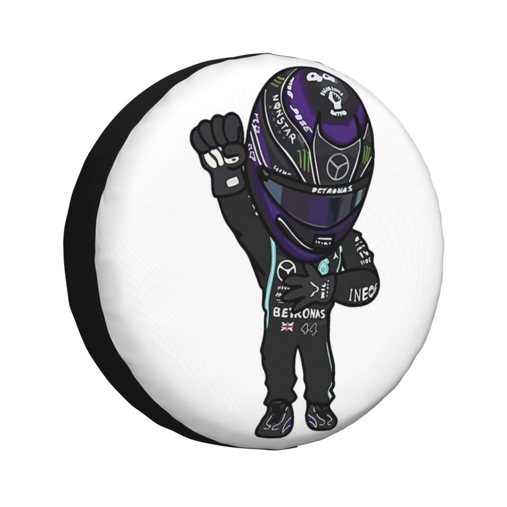 (Lewis Hamilton Chipi_5969) Spare Tire Cover For Rv Trailer, Waterproof Wheel Covers Protectors Camper Fit For Jeep Wrangler Rv Suv Van Truck Travel V 6931076122003