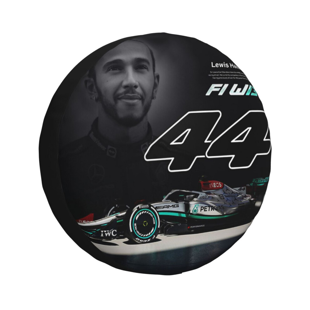 (Lewis Hamilton 2022_6157) Spare Tire Cover For Rv Trailer, Waterproof Wheel Covers Protectors Camper Fit For Jeep Wrangler Rv Suv Van Truck Travel Ve 6931076122010