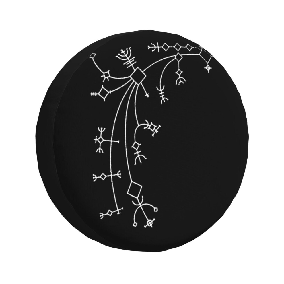 (Leviathan Axe 29 _7330) Spare Tire Cover For Rv Trailer, Waterproof Wheel Covers Protectors Camper Fit For Jeep Wrangler Rv Suv Van Truck Travel Vehi 6931076122058