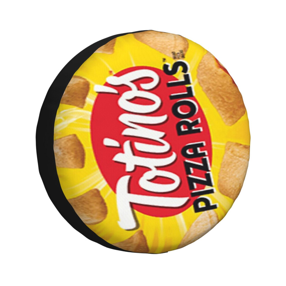 (Pizza Rolls_1384) Spare Tire Cover For Rv Trailer, Waterproof Wheel Covers Protectors Camper Fit For Jeep Wrangler Rv Suv Van Truck Travel Vehicle / 6931076125837