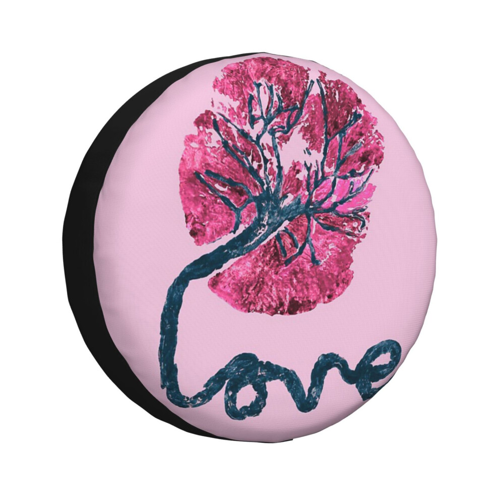 (Placenta Love Homebirth Doula Midwife Birth Worker Obgyn Gift_5730) Spare Tire Cover For Rv Trailer, Waterproof Wheel Covers Protectors Camper Fit Fo 6931076125783