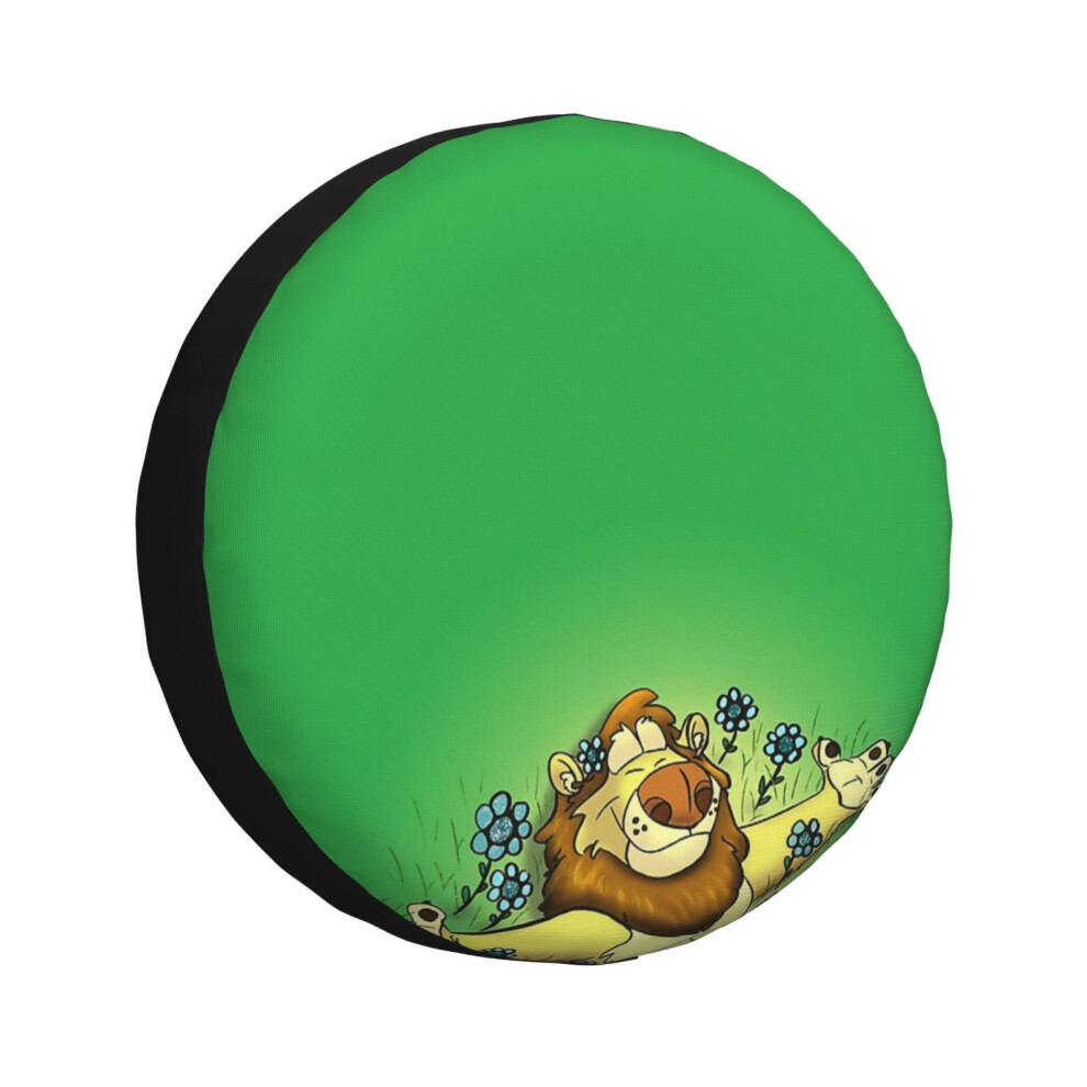 (Smell The Flowers_4284) Spare Tire Cover For Rv Trailer, Waterproof Wheel Covers Protectors Camper Fit For Jeep Wrangler Rv Suv Van Truck Travel Vehi 6931076134754