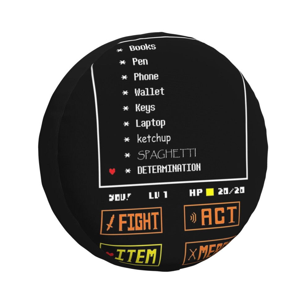 (Retrieve Your Determination!_4591) Spare Tire Cover For Rv Trailer, Waterproof Wheel Covers Protectors Camper Fit For Jeep Wrangler Rv Suv Van Truck 6931076141264