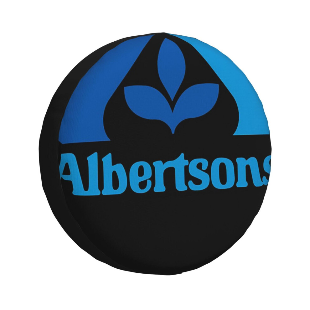 (Retail - "Albertsons" Logo.png_1530) Spare Tire Cover For Rv Trailer, Waterproof Wheel Covers Protectors Camper Fit For Jeep Wrangler Rv Su 6931076141301