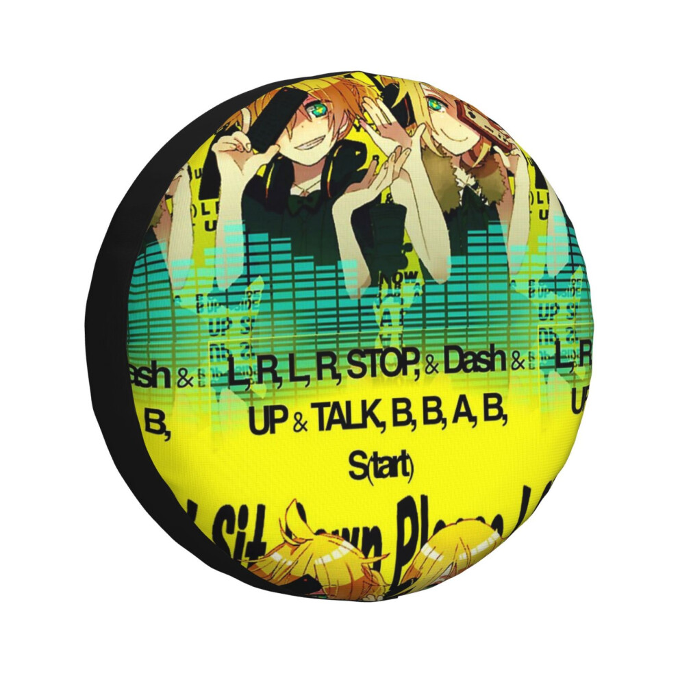 (Remote Controllervocaloid_4352) Spare Tire Cover For Rv Trailer, Waterproof Wheel Covers Protectors Camper Fit For Jeep Wrangler Rv Suv Van Truck Tra 6931076141516