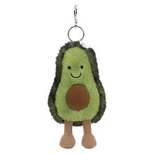 (Avocado) Bartholomew Bear Bag Charm Croissant Clip-On Keychain Bag Charm Collection Plush Toys