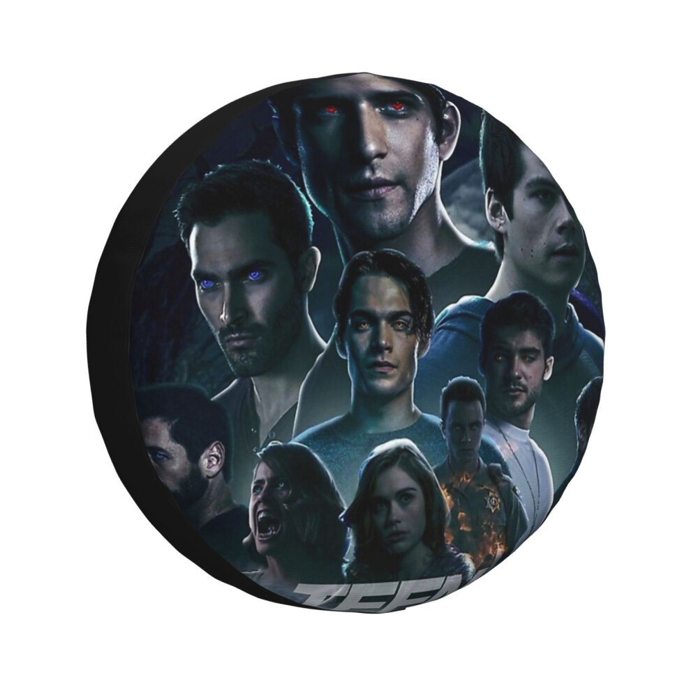 (Revelations Teen Wolf _1396) Spare Tire Cover For Rv Trailer, Waterproof Wheel Covers Protectors Camper Fit For Jeep Wrangler Rv Suv Van Truck Travel 6931076140878