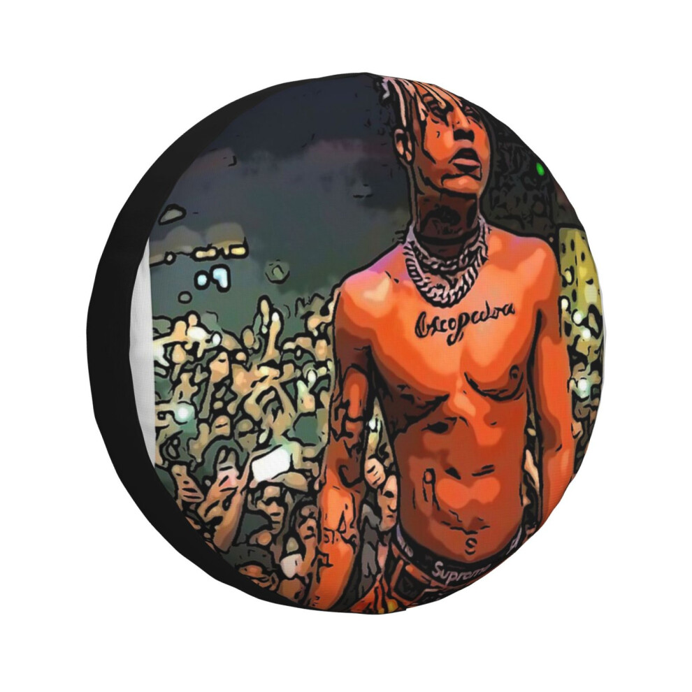(Rip Xxxtentation_6313) Spare Tire Cover For Rv Trailer, Waterproof Wheel Covers Protectors Camper Fit For Jeep Wrangler Rv Suv Van Truck Travel Vehic 6931076140489