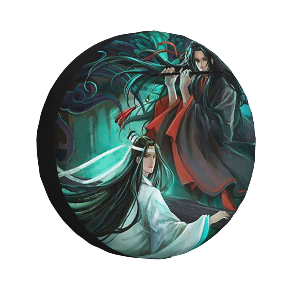 (The Grandmaster Of Demonic Cultivation_6666) Spare Tire Cover For Rv Trailer, Waterproof Wheel Covers Protectors Camper Fit For Jeep Wrangler Rv Suv 6931076146726
