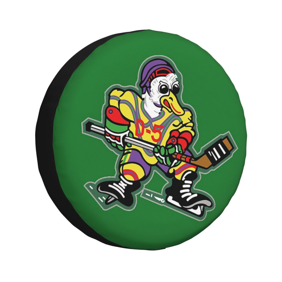 (The Mighty Ducks Will Always Fly Together_7143) Spare Tire Cover For Rv Trailer, Waterproof Wheel Covers Protectors Camper Fit For Jeep Wrangler Rv S 6931076145910