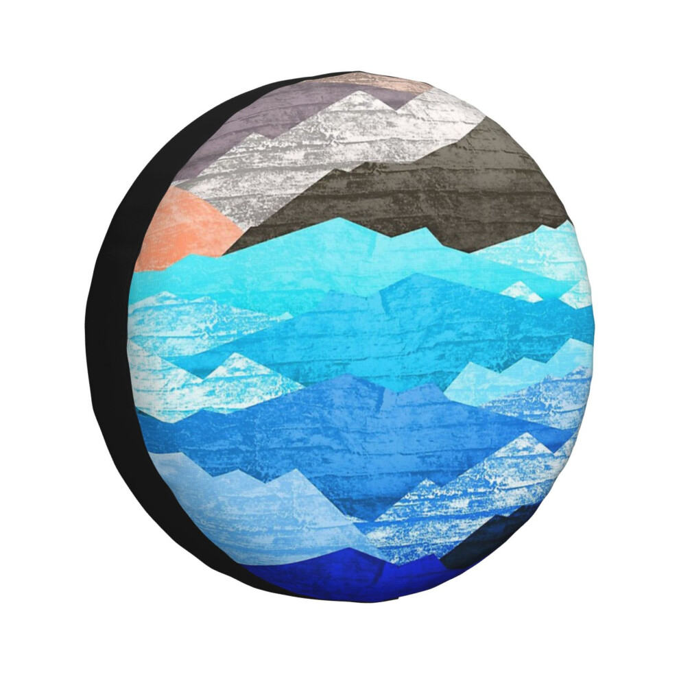 (The Mountains And The Sea _4419) Spare Tire Cover For Rv Trailer, Waterproof Wheel Covers Protectors Camper Fit For Jeep Wrangler Rv Suv Van Truck Tr 6931076145873
