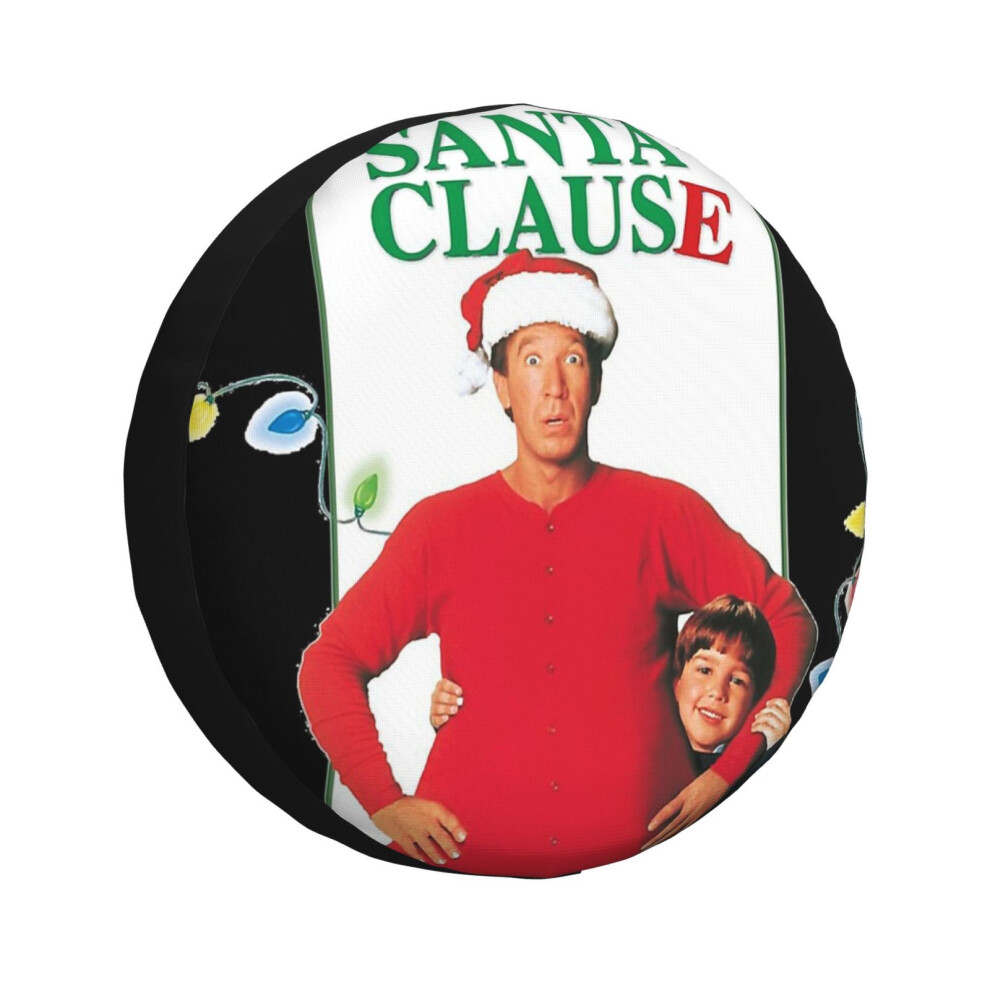 (The Santa Clause_3250) Spare Tire Cover For Rv Trailer, Waterproof Wheel Covers Protectors Camper Fit For Jeep Wrangler Rv Suv Van Truck Travel Vehic 6931076145132