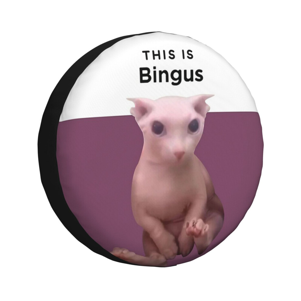 (This Is Bingus Hd_4714) Spare Tire Cover For Rv Trailer, Waterproof Wheel Covers Protectors Camper Fit For Jeep Wrangler Rv Suv Van Truck Travel Vehi 6931076144081