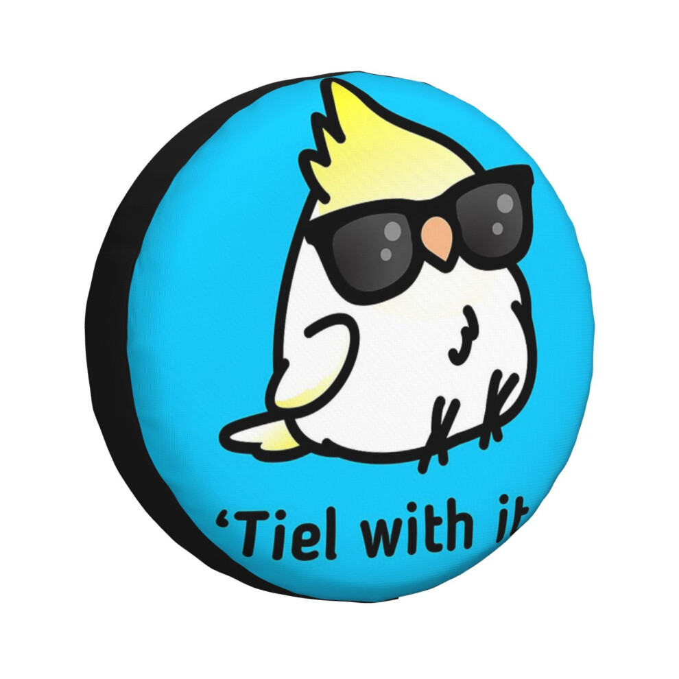 (Tiel With It_3201) Spare Tire Cover for RV Trailer, Waterproof Wheel Covers Protectors Camper Fit for Jeep Wrangler Rv SUV Van Truck Travel Vehicle /-image-OPC-PGN7KKH-NEW