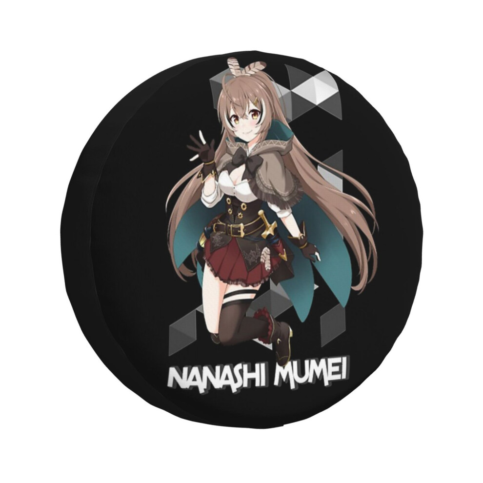 (Nanashi Mumeihololive En - Nanashi Mumei_2597) Spare Tire Cover For Rv Trailer, Waterproof Wheel Covers Protectors Camper Fit For Jeep Wrangler Rv Su 6931076132897