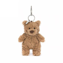 (Bartholomew Bear) Bartholomew Bear Bag Charm Croissant Clip-On Keychain Bag Charm Collection Plush Toys