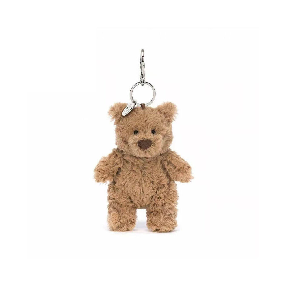 (Bartholomew Bear) Bartholomew Bear Bag Charm Croissant Clip-On Keychain Bag Charm Collection Plush Toys 636099456420