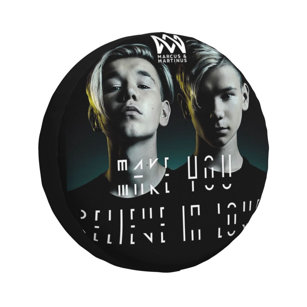 (Marcus And Martinus_330) Spare Tire Cover For Rv Trailer, Waterproof Wheel Covers Protectors Camper Fit For Jeep Wrangler Rv Suv Van Truck Travel Veh 6931076118181