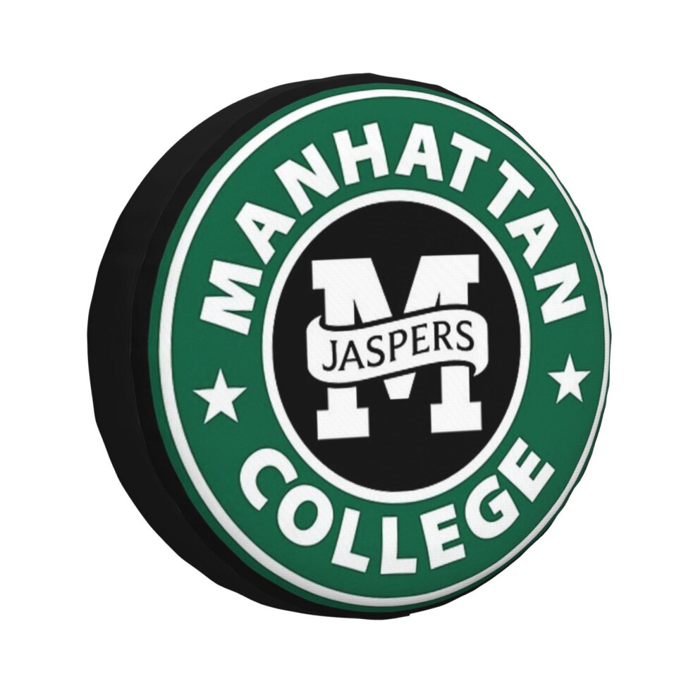 (Manhattan College_1191) Spare Tire Cover for RV Trailer, Waterproof Wheel Covers Protectors Camper Fit for Jeep Wrangler Rv SUV Van Truck Travel Vehi-image-OPC-PGN7KMV-NEW