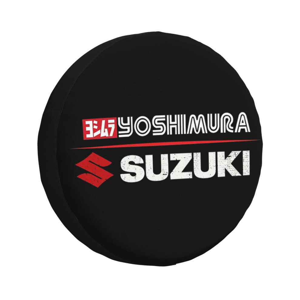 (Suzuki Yoshimura_7142) Spare Tire Cover For Rv Trailer, Waterproof Wheel Covers Protectors Camper Fit For Jeep Wrangler Rv Suv Van Truck Travel Vehic 6931076150297