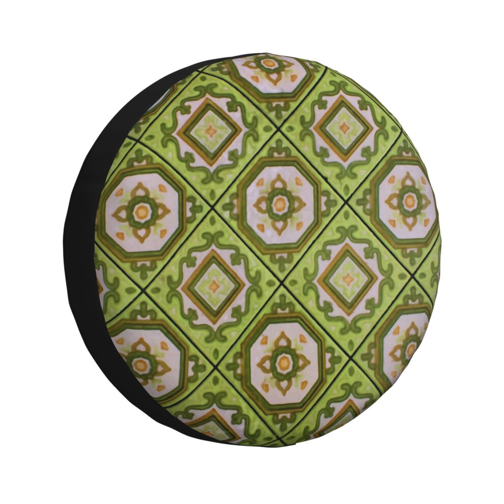 (Swan House Kitchen Floor_971) Spare Tire Cover For Rv Trailer, Waterproof Wheel Covers Protectors Camper Fit For Jeep Wrangler Rv Suv Van Truck Trave 6931076150211