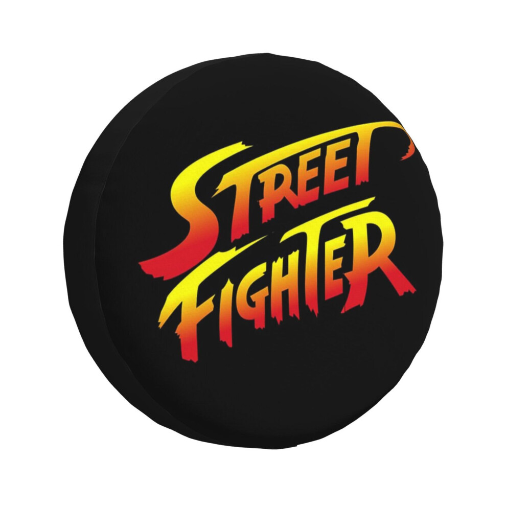 (Street Fighter Game_6915) Spare Tire Cover For Rv Trailer, Waterproof Wheel Covers Protectors Camper Fit For Jeep Wrangler Rv Suv Van Truck Travel Ve 6931076151386