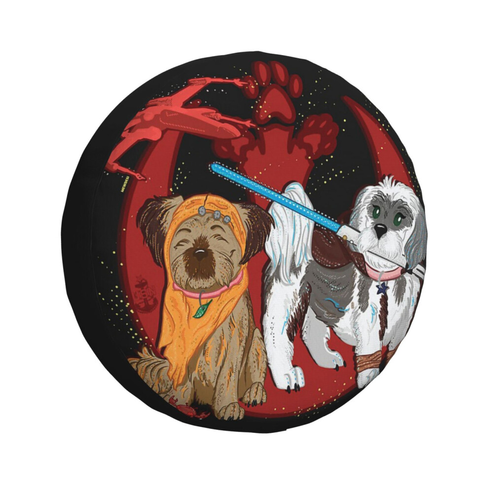 (Stedod Sophie And Sugar Pcpp_2196) Spare Tire Cover For Rv Trailer, Waterproof Wheel Covers Protectors Camper Fit For Jeep Wrangler Rv Suv Van Truck 6931076152314