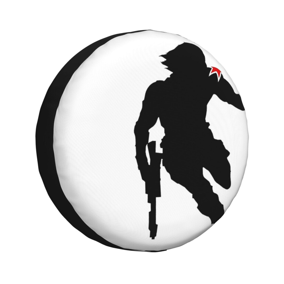 (The Winter Soldier - Transparent_5813) Spare Tire Cover For Rv Trailer, Waterproof Wheel Covers Protectors Camper Fit For Jeep Wrangler Rv Suv Van Tr 6931076144586