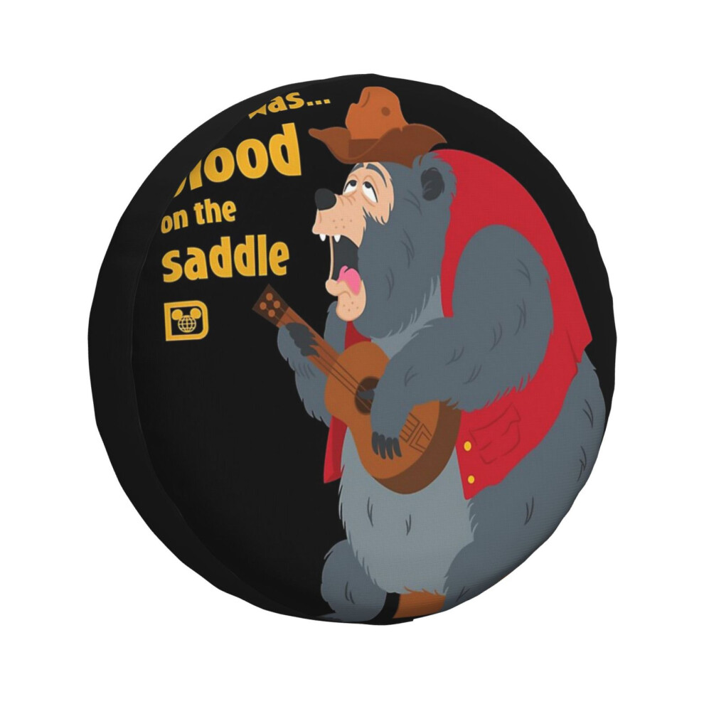 (There Was Blood On The Saddle_4074) Spare Tire Cover For Rv Trailer, Waterproof Wheel Covers Protectors Camper Fit For Jeep Wrangler Rv Suv Van Truck 6931076144340