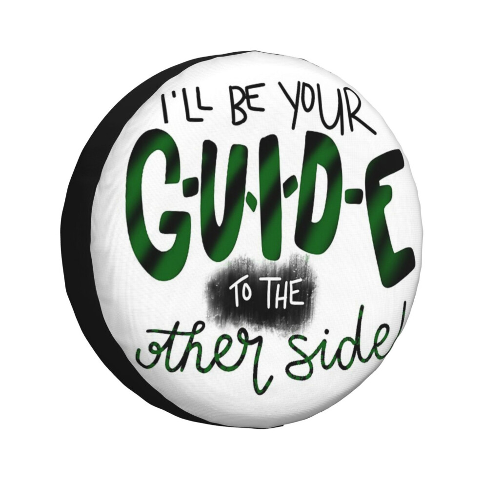 (The Whole 'Being Dead' Thing, Pt. 2 Beetlejuice Lyric Art_6409) Spare Tire Cover For Rv Trailer, Waterproof Wheel Covers Protectors Camper Fit For Je 6931076144623