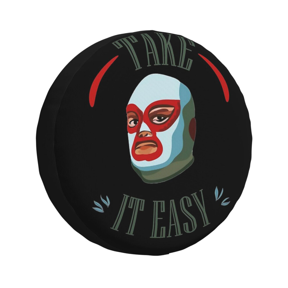 (Take It Easy_7651) Spare Tire Cover For Rv Trailer, Waterproof Wheel Covers Protectors Camper Fit For Jeep Wrangler Rv Suv Van Truck Travel Vehicle / 6931076149628