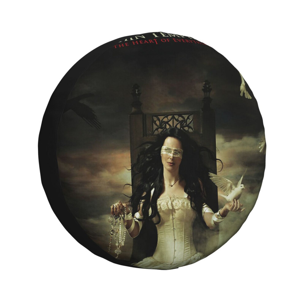 (Within Temptation The Heart Of Everything_4996) Spare Tire Cover For Rv Trailer, Waterproof Wheel Covers Protectors Camper Fit For Jeep Wrangler Rv S 6931076156183