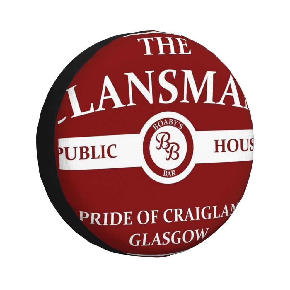 (The Clansman Pub_1481) Spare Tire Cover For Rv Trailer, Waterproof Wheel Covers Protectors Camper Fit For Jeep Wrangler Rv Suv Van Truck Travel Vehic 6931076147402