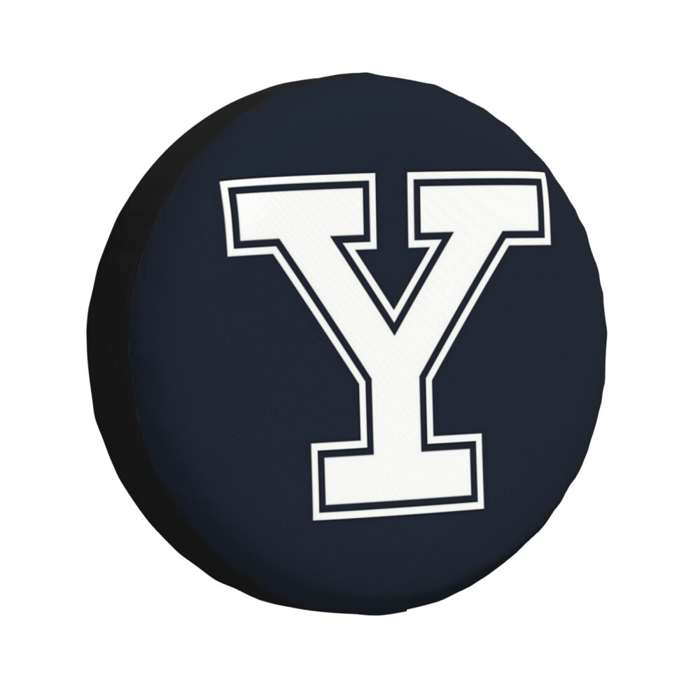 (Yale Elis, Bulldogs New Haven Ct_2063) Spare Tire Cover For Rv Trailer, Waterproof Wheel Covers Protectors Camper Fit For Jeep Wrangler Rv Suv Van Tr 6931076155353