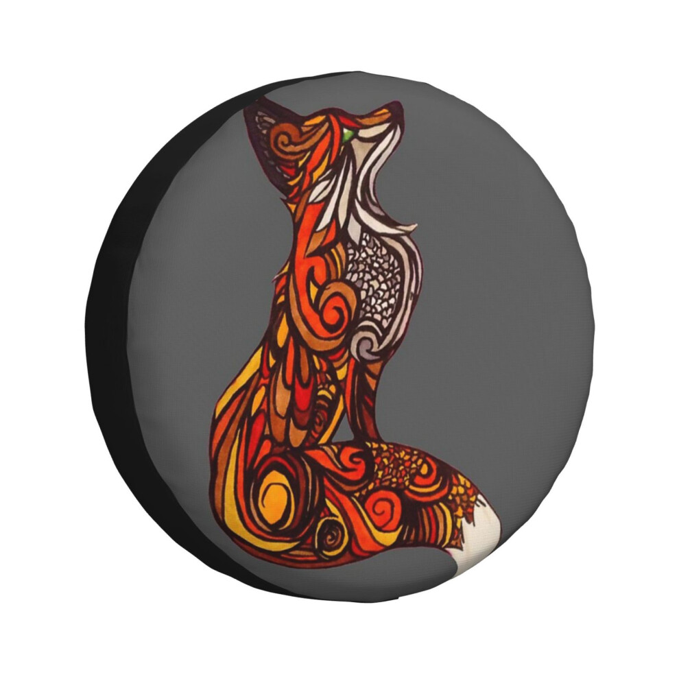 (Vixen_1505) Spare Tire Cover for RV Trailer, Waterproof Wheel Covers Protectors Camper Fit for Jeep Wrangler Rv SUV Van Truck Travel Vehicle / 14 15-image-OPC-PGN7NGV-NEW