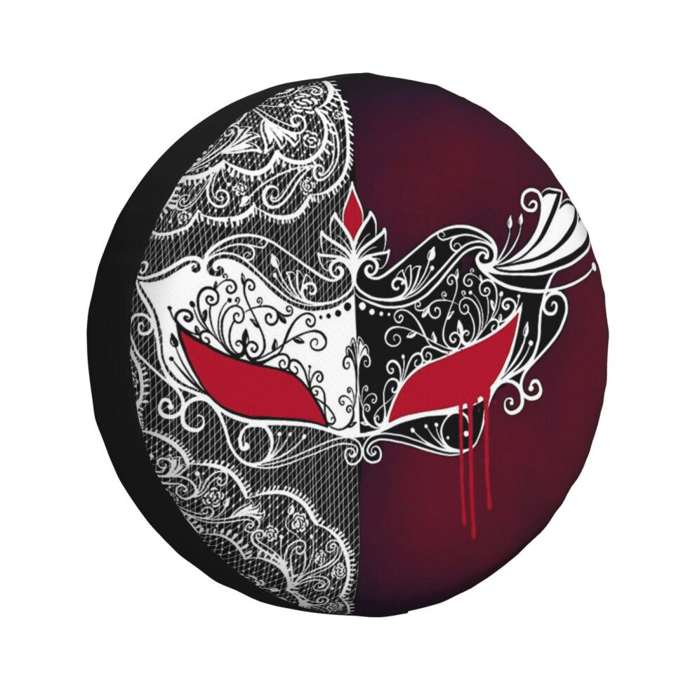 (Vampire The Masquerade Inktober Hidden - Sunweaver_6004) Spare Tire Cover For Rv Trailer, Waterproof Wheel Covers Protectors Camper Fit For Jeep Wran 6931076160623