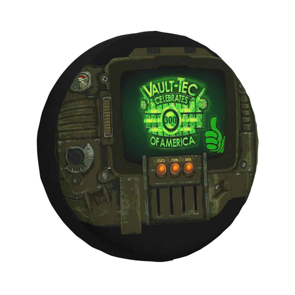 (Vault 76 Celebration_5392) Spare Tire Cover for RV Trailer, Waterproof Wheel Covers Protectors Camper Fit for Jeep Wrangler Rv SUV Van Truck Travel V-image-OPC-PGN7NKD-NEW