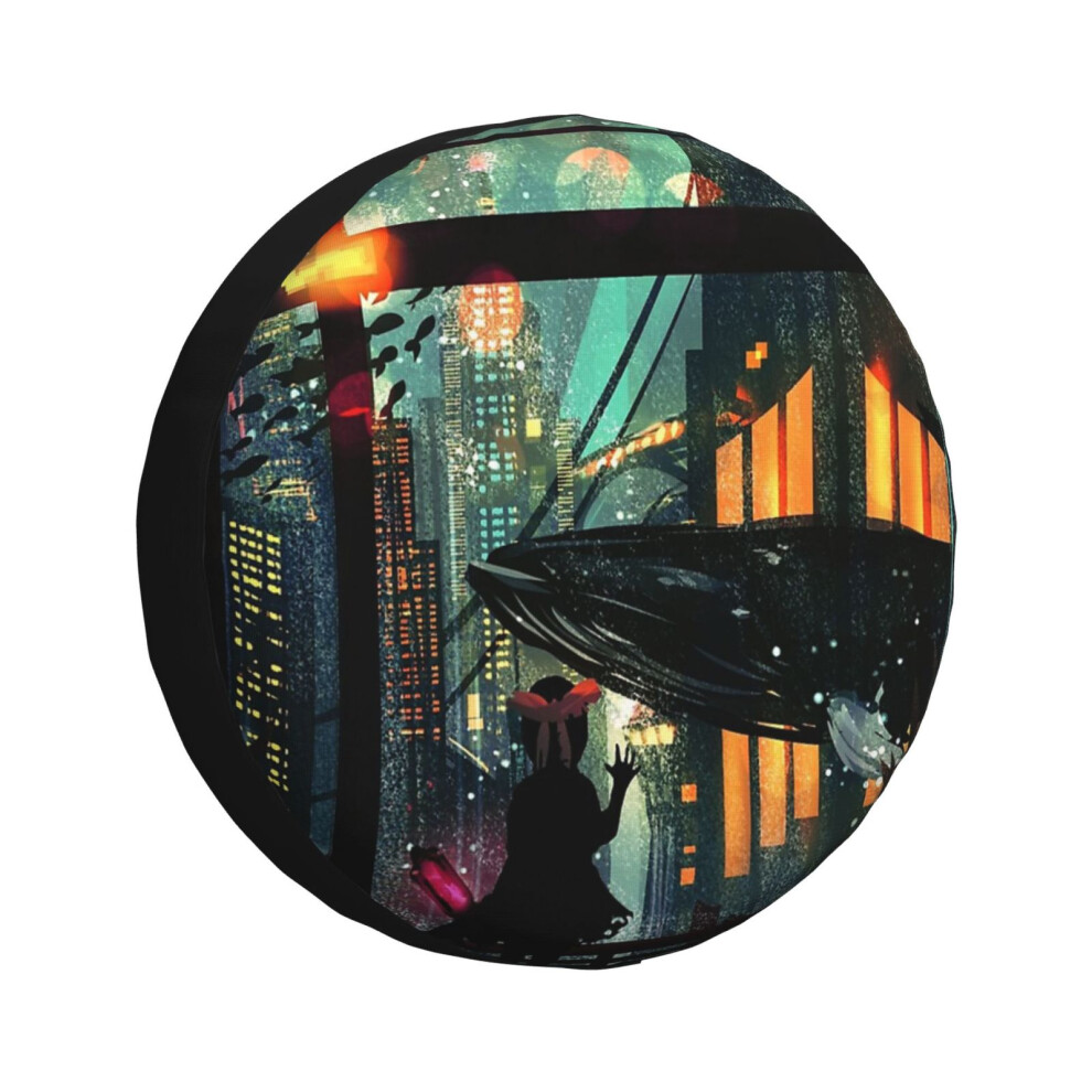 (Under The Sea_893) Spare Tire Cover for RV Trailer, Waterproof Wheel Covers Protectors Camper Fit for Jeep Wrangler Rv SUV Van Truck Travel Vehicle /-image-OPC-PGN7NRS-NEW