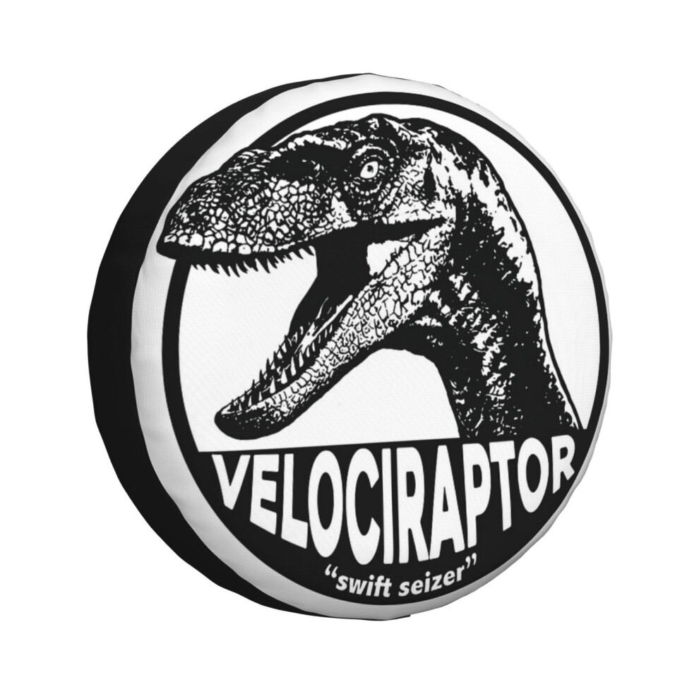 (Velociraptor (Jurassic Park)_4859) Spare Tire Cover For Rv Trailer, Waterproof Wheel Covers Protectors Camper Fit For Jeep Wrangler Rv Suv Van Truck 6931076160296