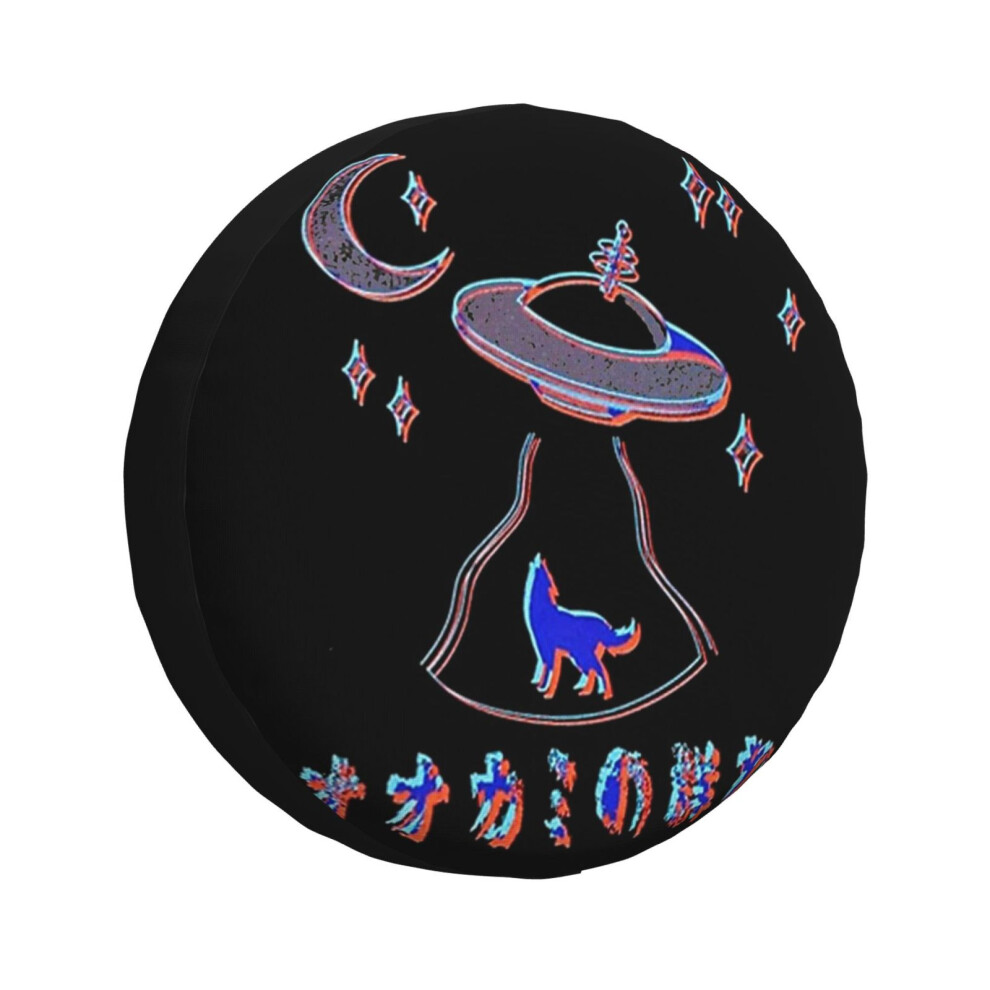 (Sssniperwolf Wolfpack Ufo_4938) Spare Tire Cover For Rv Trailer, Waterproof Wheel Covers Protectors Camper Fit For Jeep Wrangler Rv Suv Van Truck Tra 6931076152802