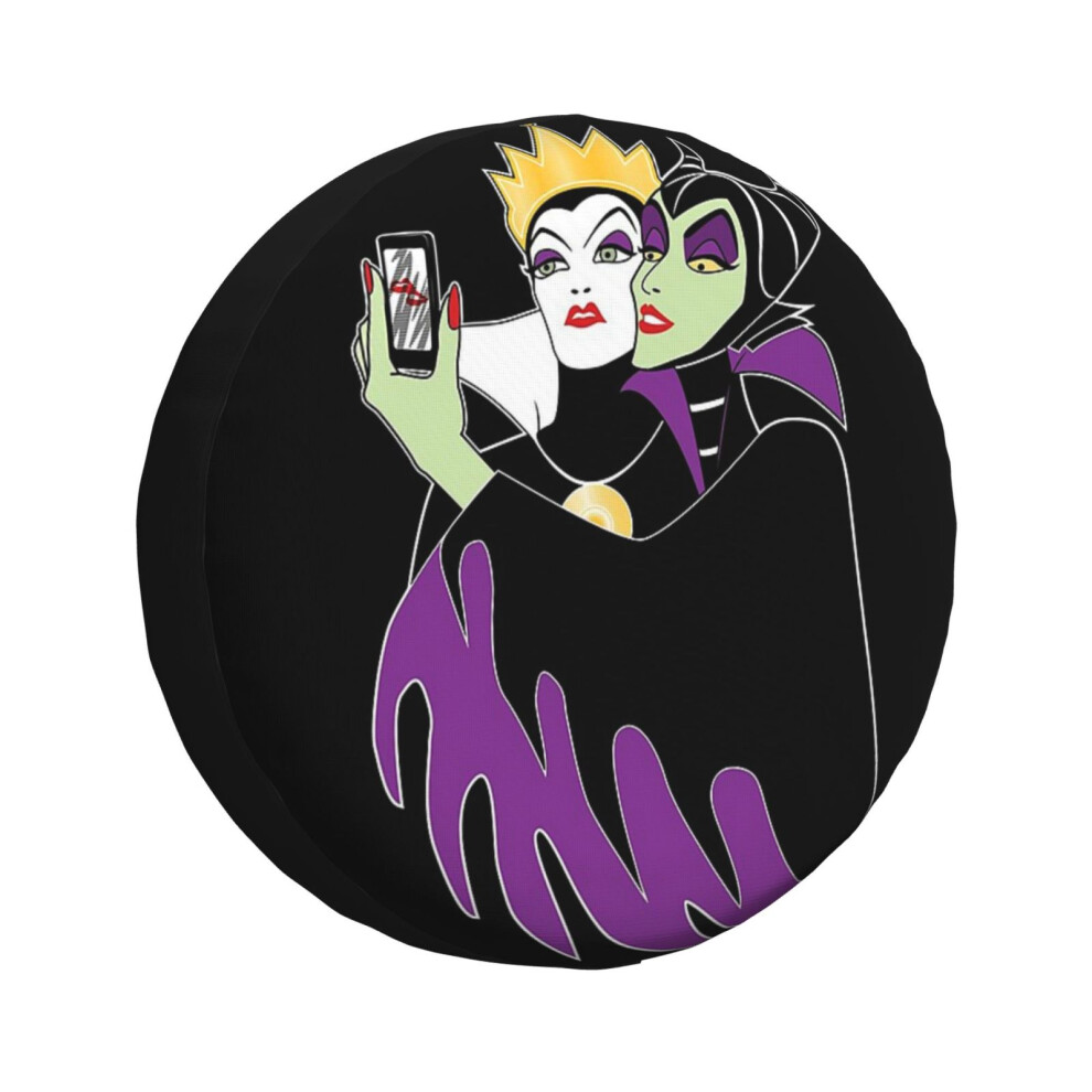 (Wicked Selfie_3191) Spare Tire Cover for RV Trailer, Waterproof Wheel Covers Protectors Camper Fit for Jeep Wrangler Rv SUV Van Truck Travel Vehicle-image-OPC-PGN7PP5-NEW