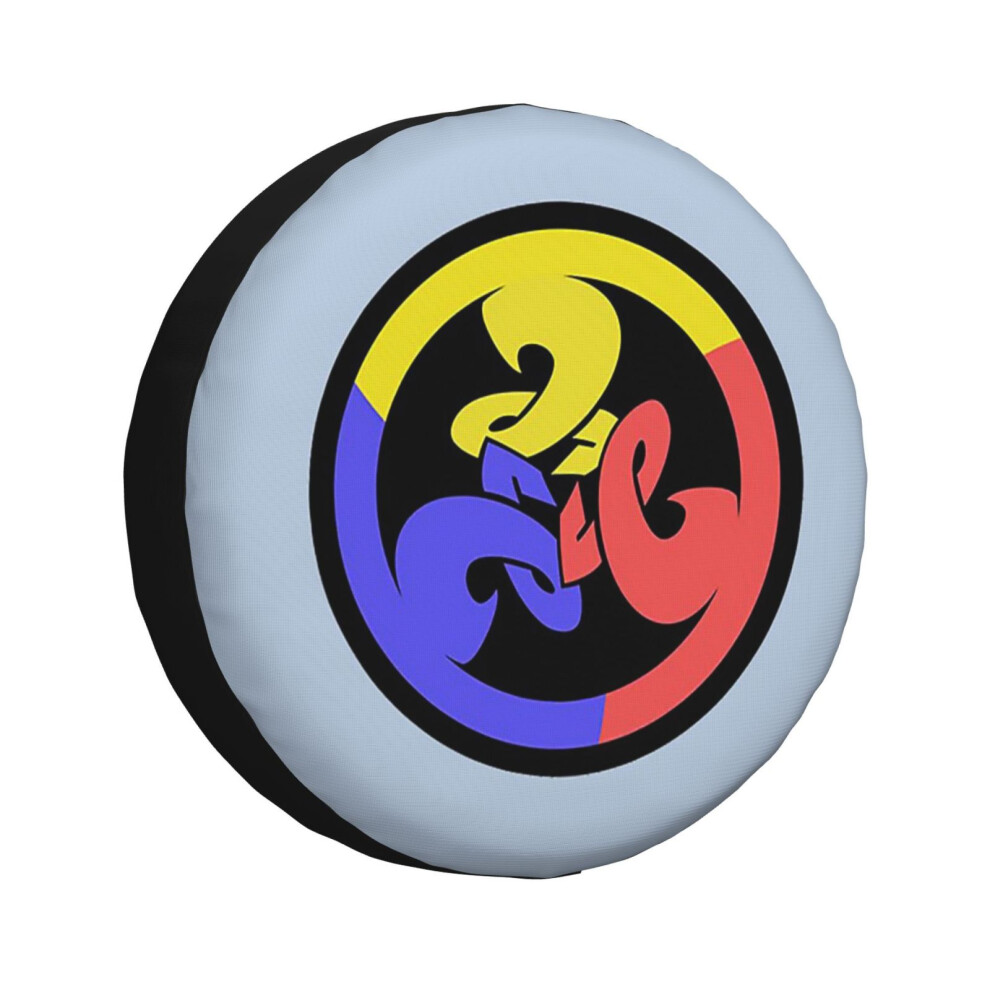 (Splatfest Battle Logo_3931) Spare Tire Cover For Rv Trailer, Waterproof Wheel Covers Protectors Camper Fit For Jeep Wrangler Rv Suv Van Truck Travel 6931076153274