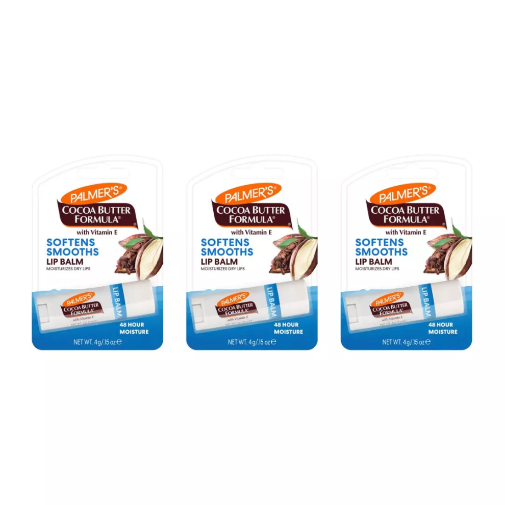 Palmer's Cocoa Butter Formula Lip Balm 4g (Pack of 3)