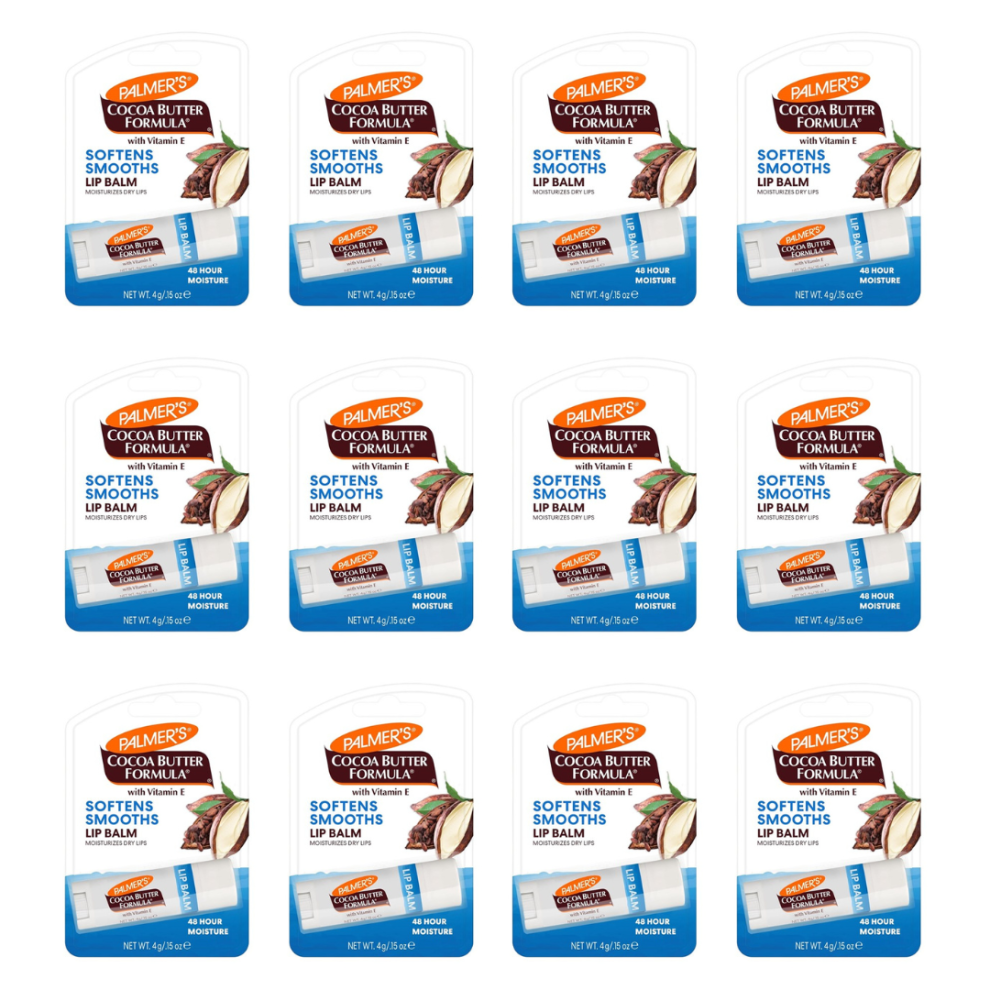 Palmer's Cocoa Butter Formula Lip Balm 4g (Pack of 12)