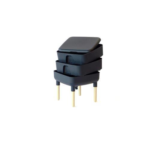 The Essential Living Composter, Worm Composter (Black) 1