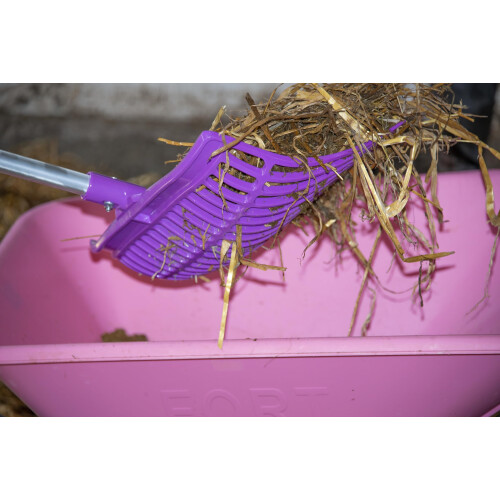 horizont Swedish 34711LI Manure Fork Shavings Fork Purple 1